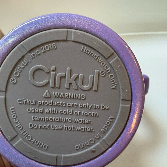 Cirkul 40oz All-Day StrawSip Stainless Steel Tumbler Purple - Picture 7 of 9
